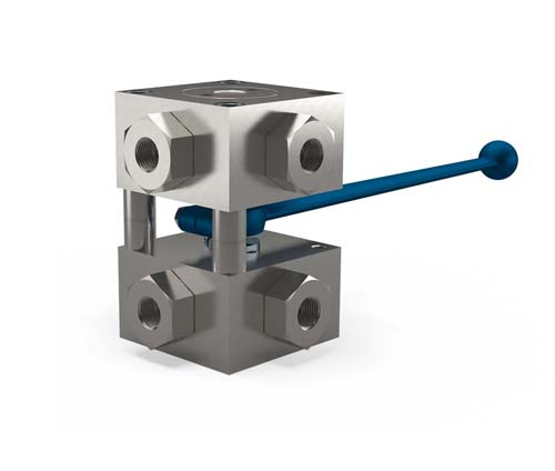 3KH, 4KH lever central