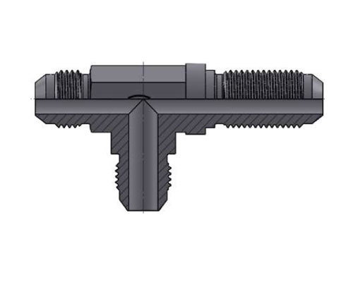 HT2704 MJ-MJ-MJ BULKHEAD RUN TEE