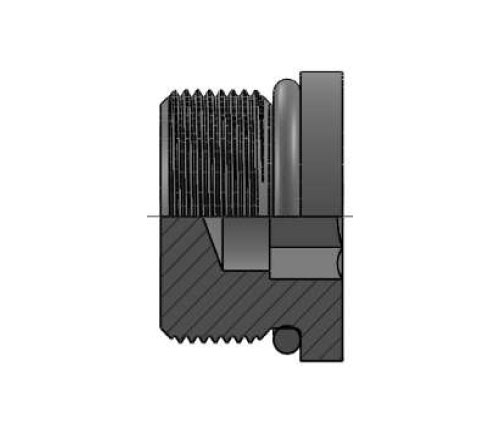 HT6408-H-O MORB HOLLOW HEX PLUG